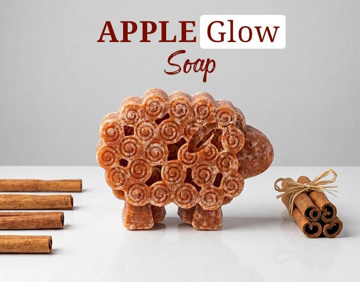 Apple Cinnamon Sheep Milk Soap – Handmade Natural Farm Soap