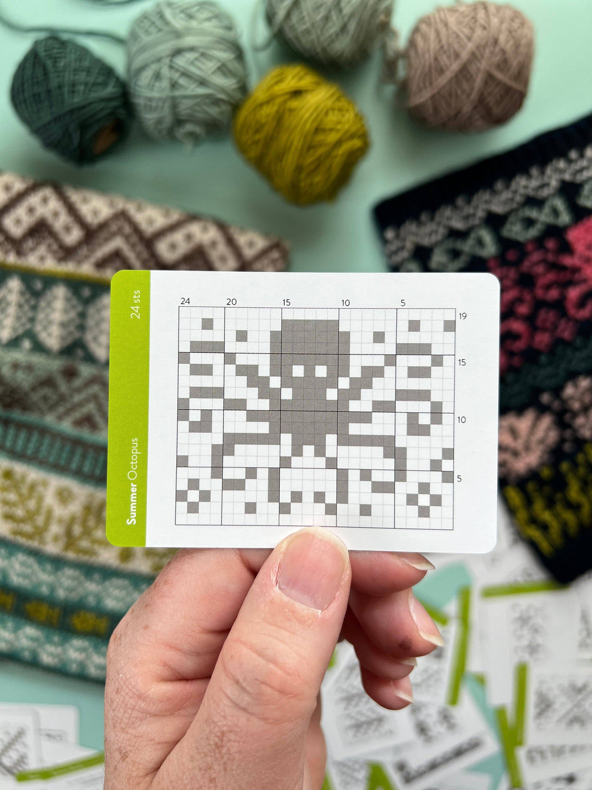 Summer Doodle Card Deck (Core Deck) by Pacific Knit Co