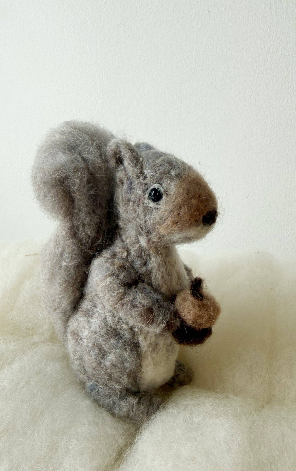 Squirrel Needle Felting Kit