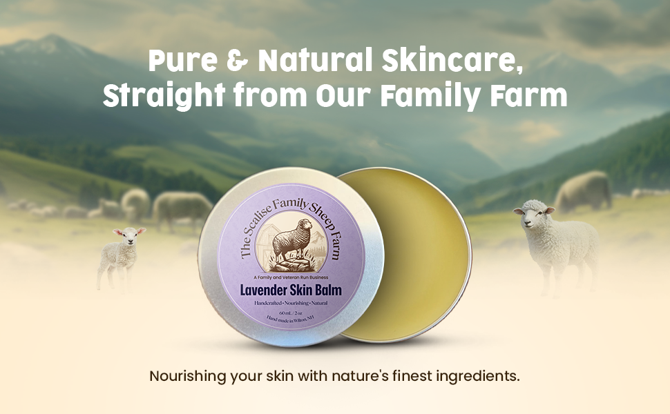 Lavender Skin Balm – Natural Calming Moisturizing Skin Balm