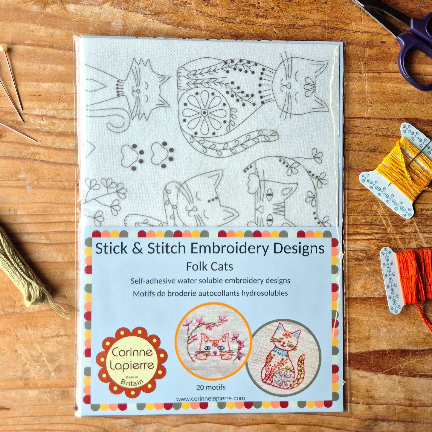 Stick and Stitch Embroidery