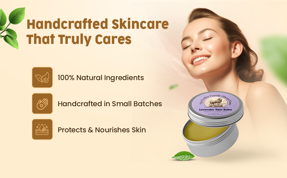 Lavender Skin Balm – Natural Calming Moisturizing Skin Balm