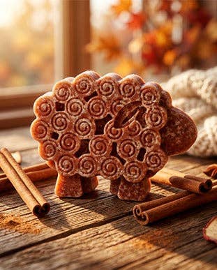 Apple Cinnamon Sheep Milk Soap – Handmade Natural Farm Soap