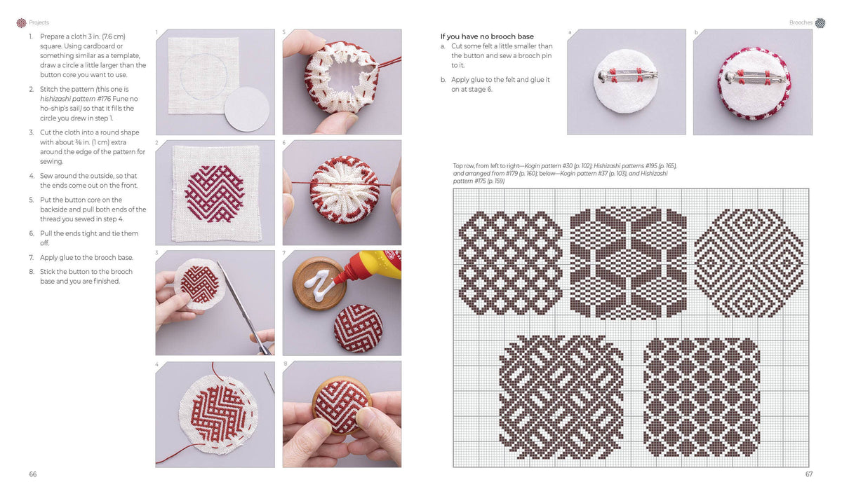Counted Sashiko Embroidery: 31 Projects