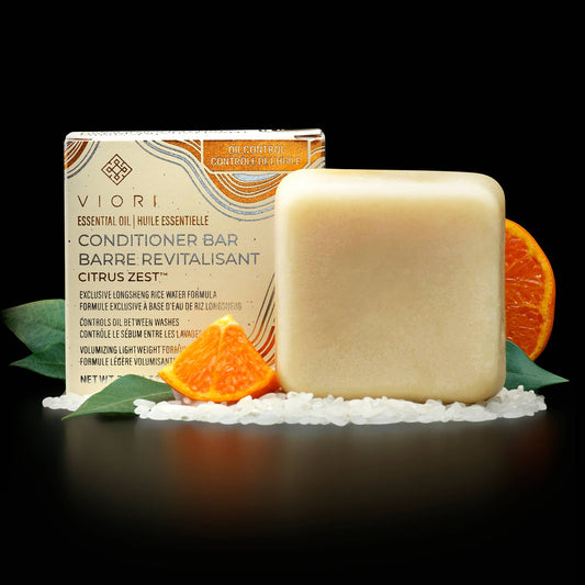 Rice Water Conditioner Bar | Citrus Zest EO | Oily Hair