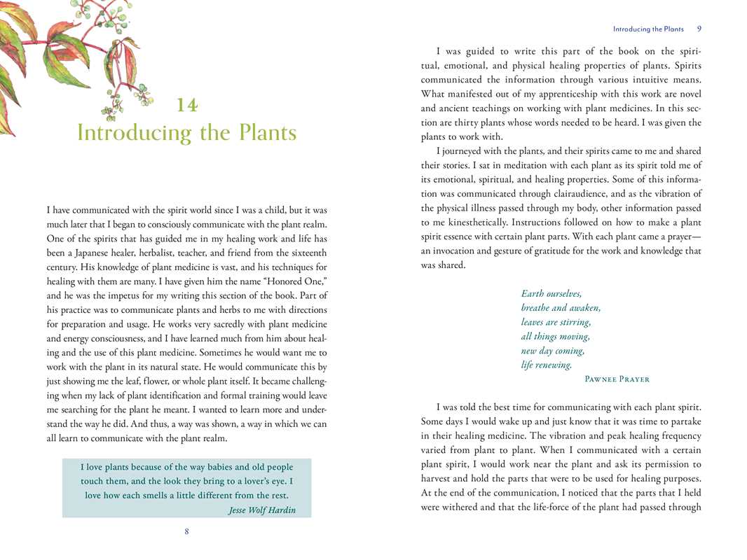 Divine Nature of Plants