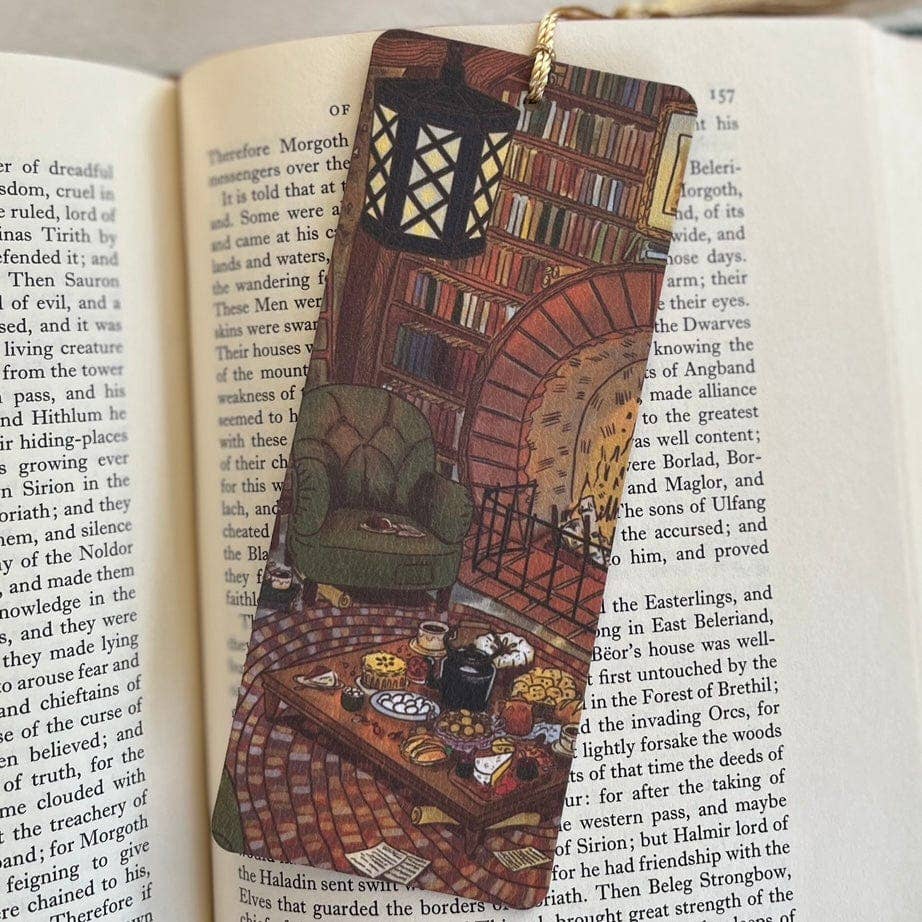 Cozy Hobbit Nook Bookmark