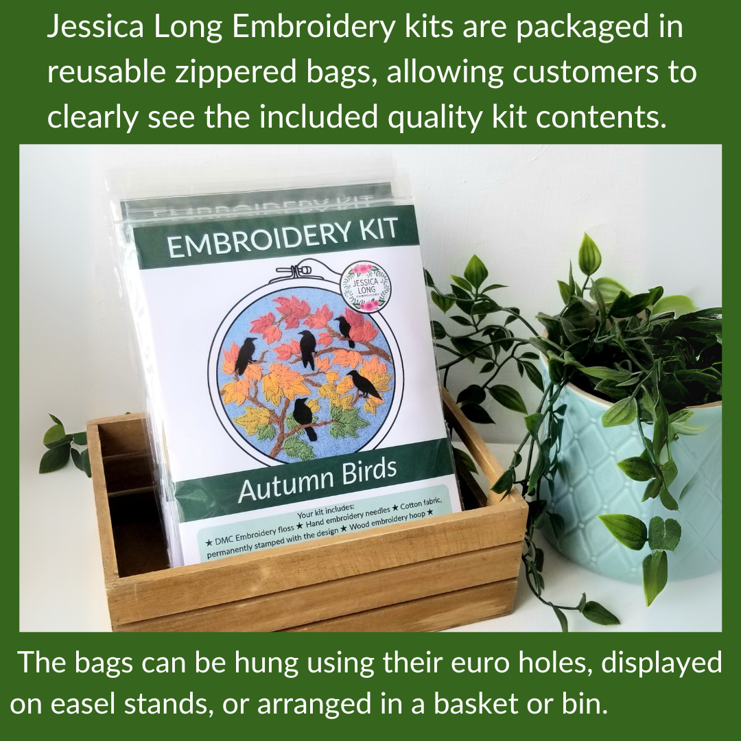 Bumblebee Bouquet Embroidery Kit