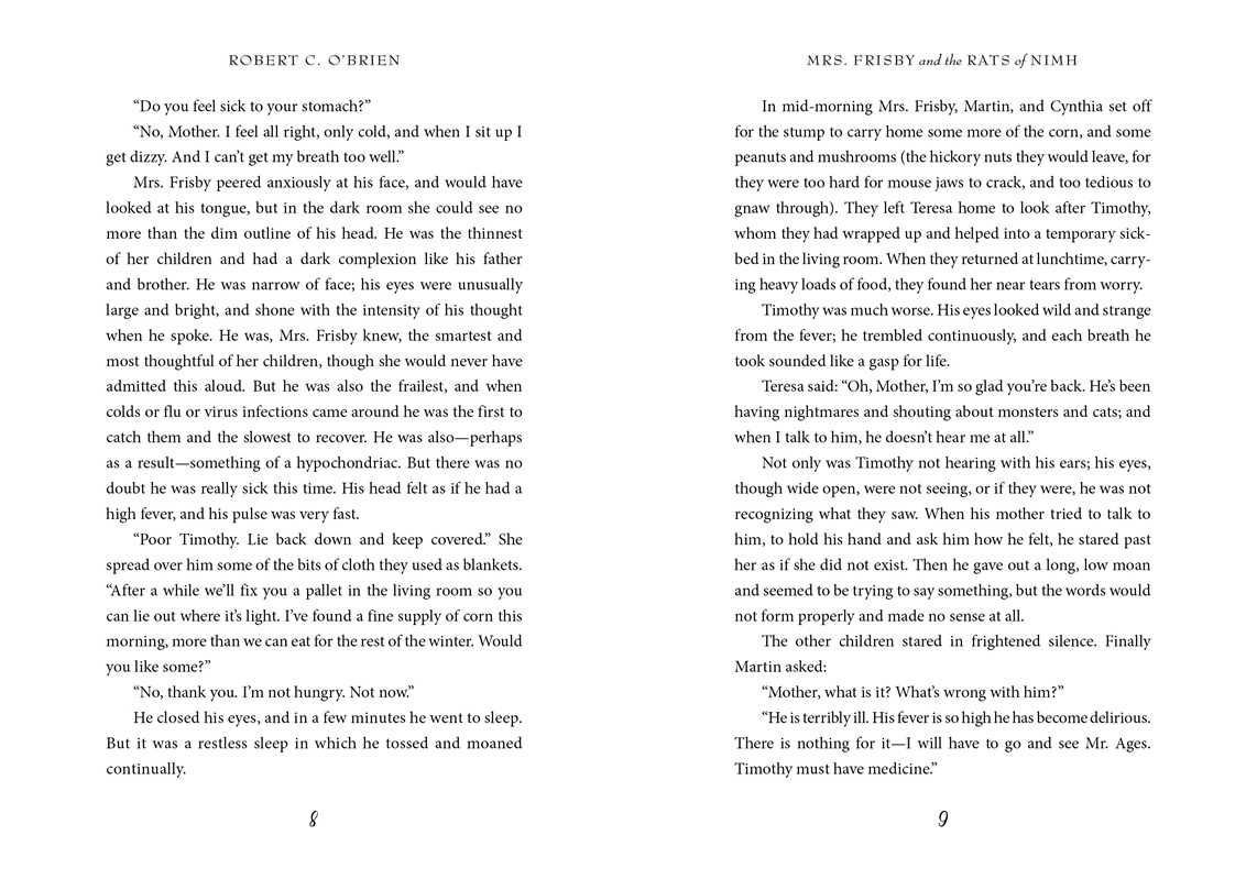 Mrs. Frisby and the Rats of Nimh