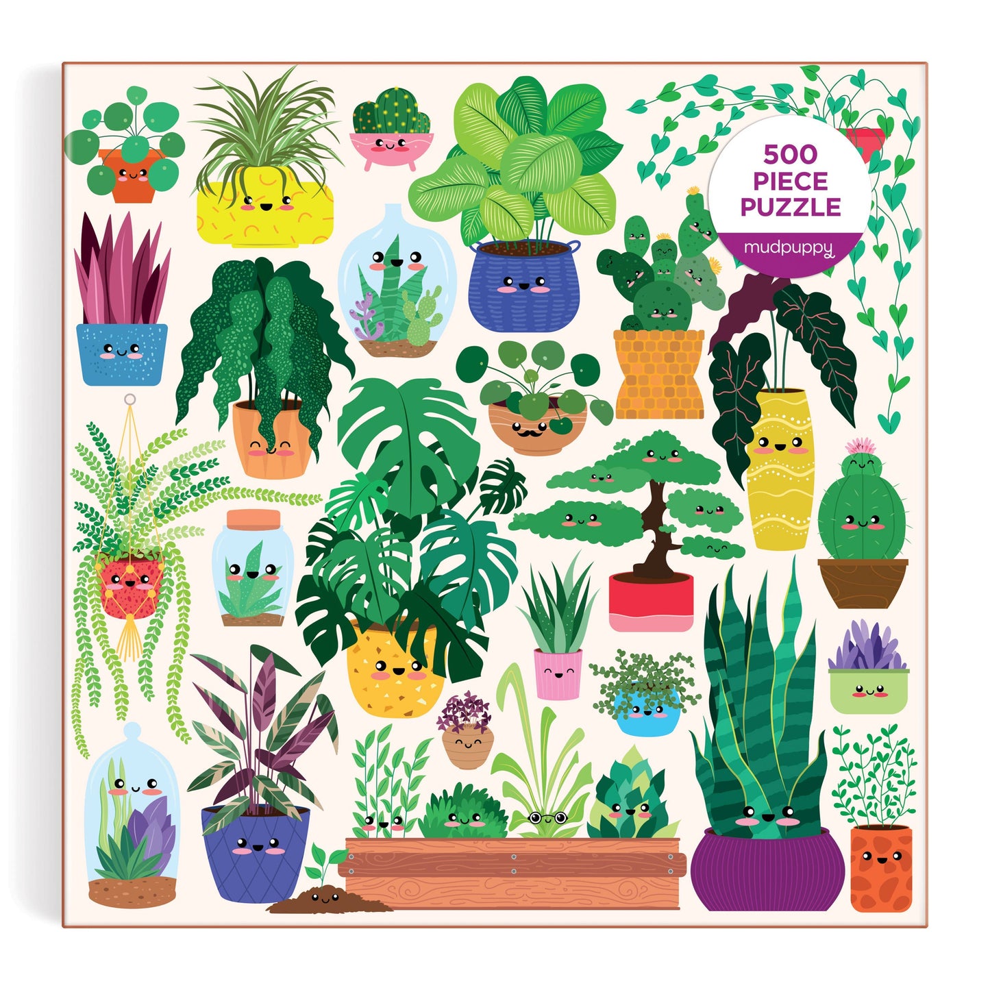 Happy Plants 500 Piece Family Puzzle