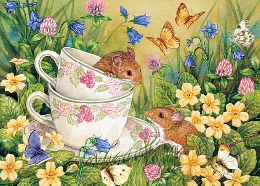 Tiny Tea Time (Tray) 35-Piece Puzzle