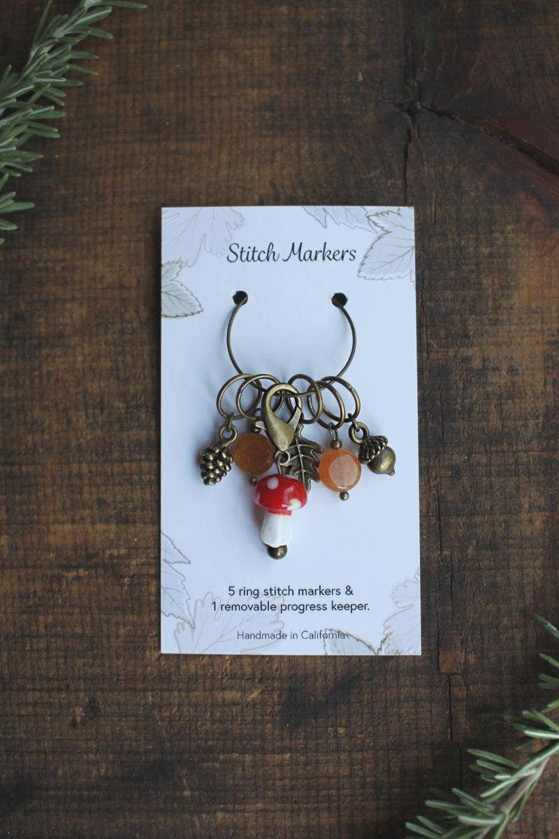 Woodland Stitch Markers