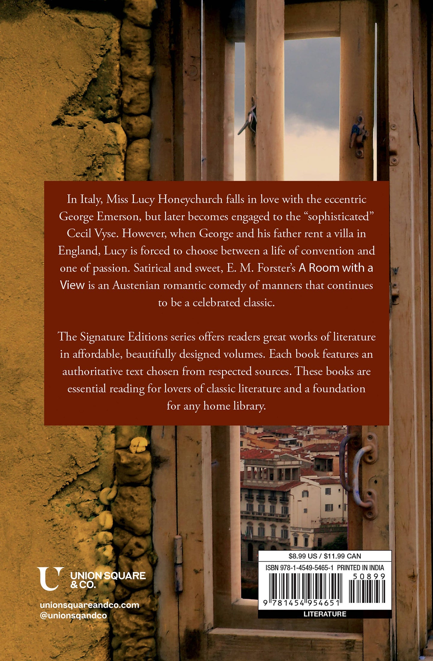 A Room with a View by E.M. Forster