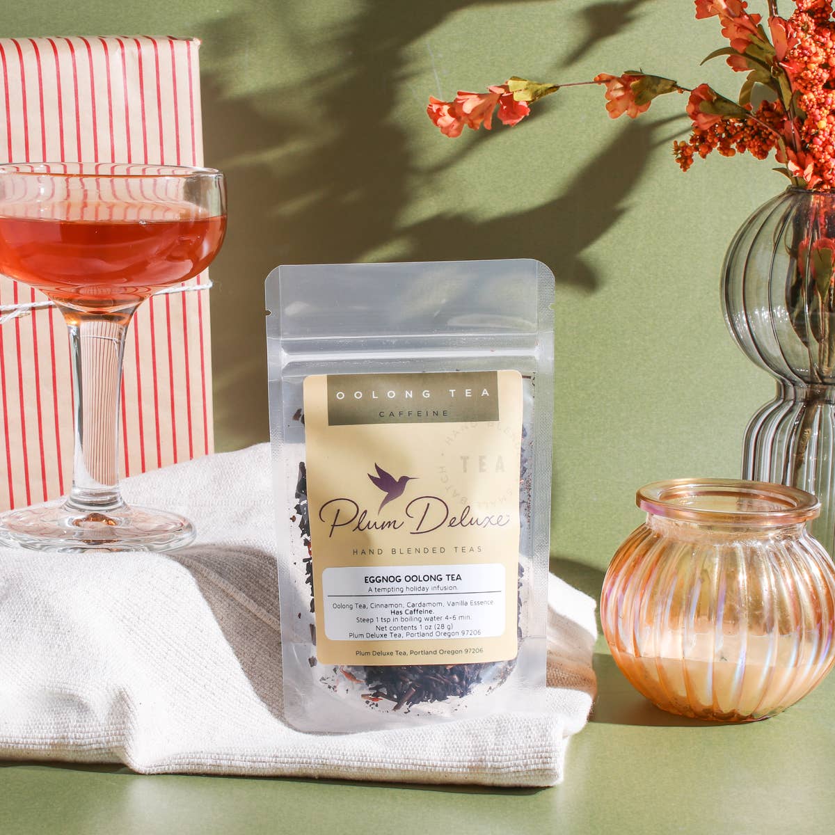 Egg Nog Oolong Holiday Loose Leaf Tea