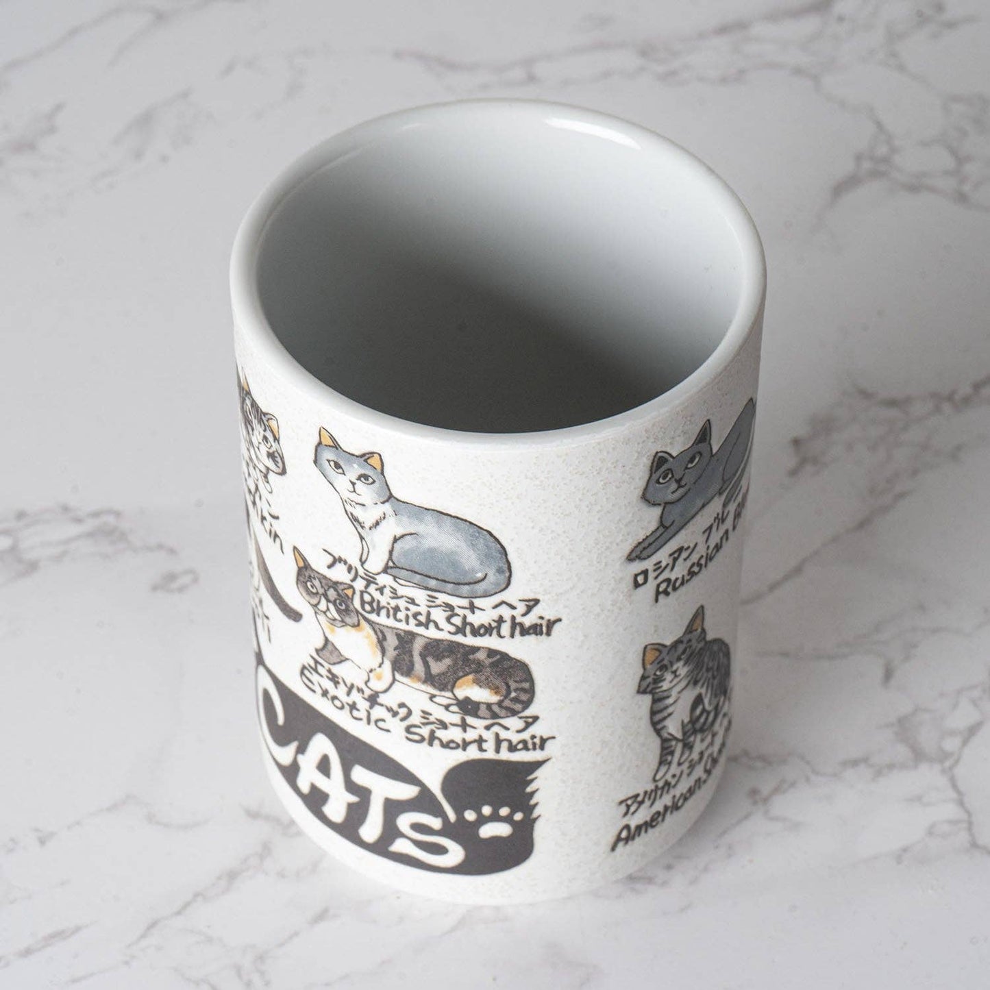 Japanese Cat Breed Names Yunomi Style Tea Cup