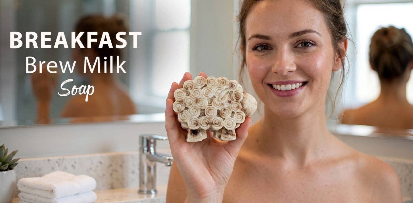 Irish Breakfast Tea Sheep Milk Soap – Handmade Natural Exfoliating Soap