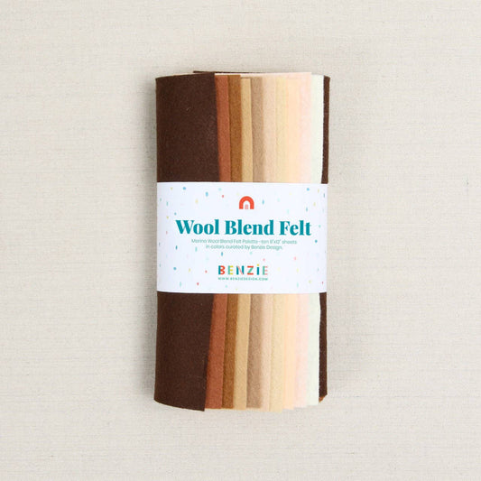 Wool Felt Sheets, Doll Face