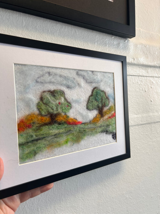 Painting With Needle Felting  - July 25
