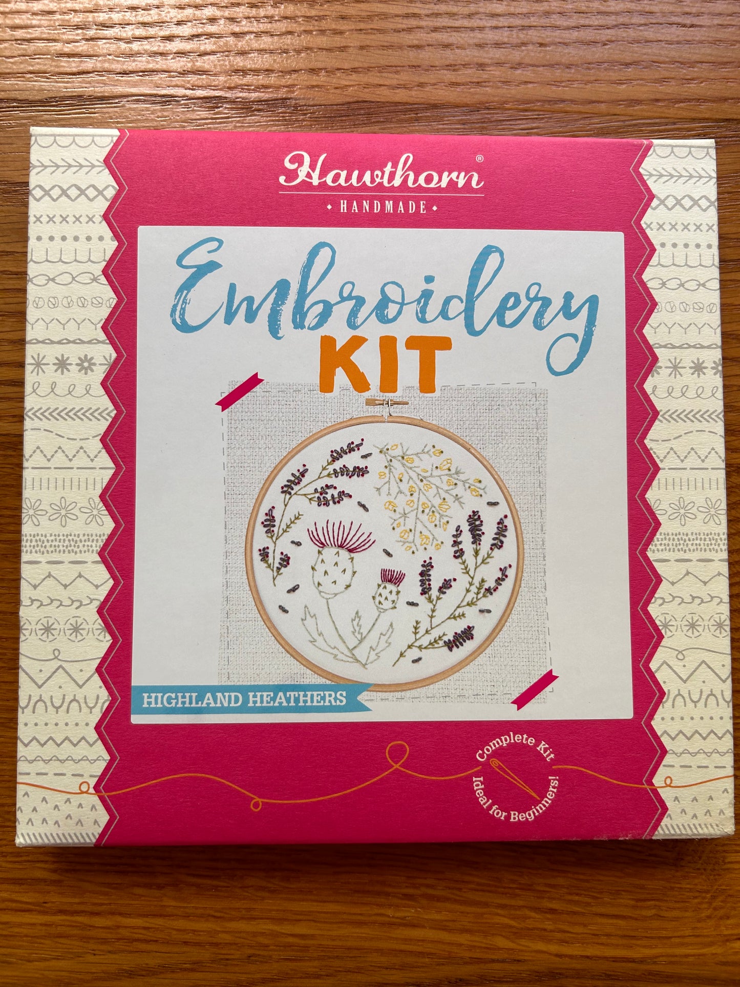 Highland Heathers Embroidery Kit