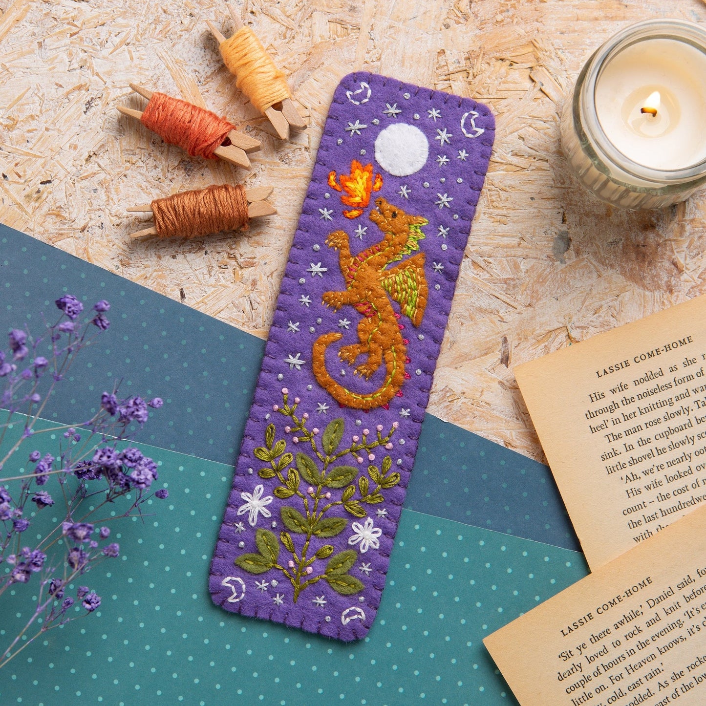 Felt Craft Bookmarks