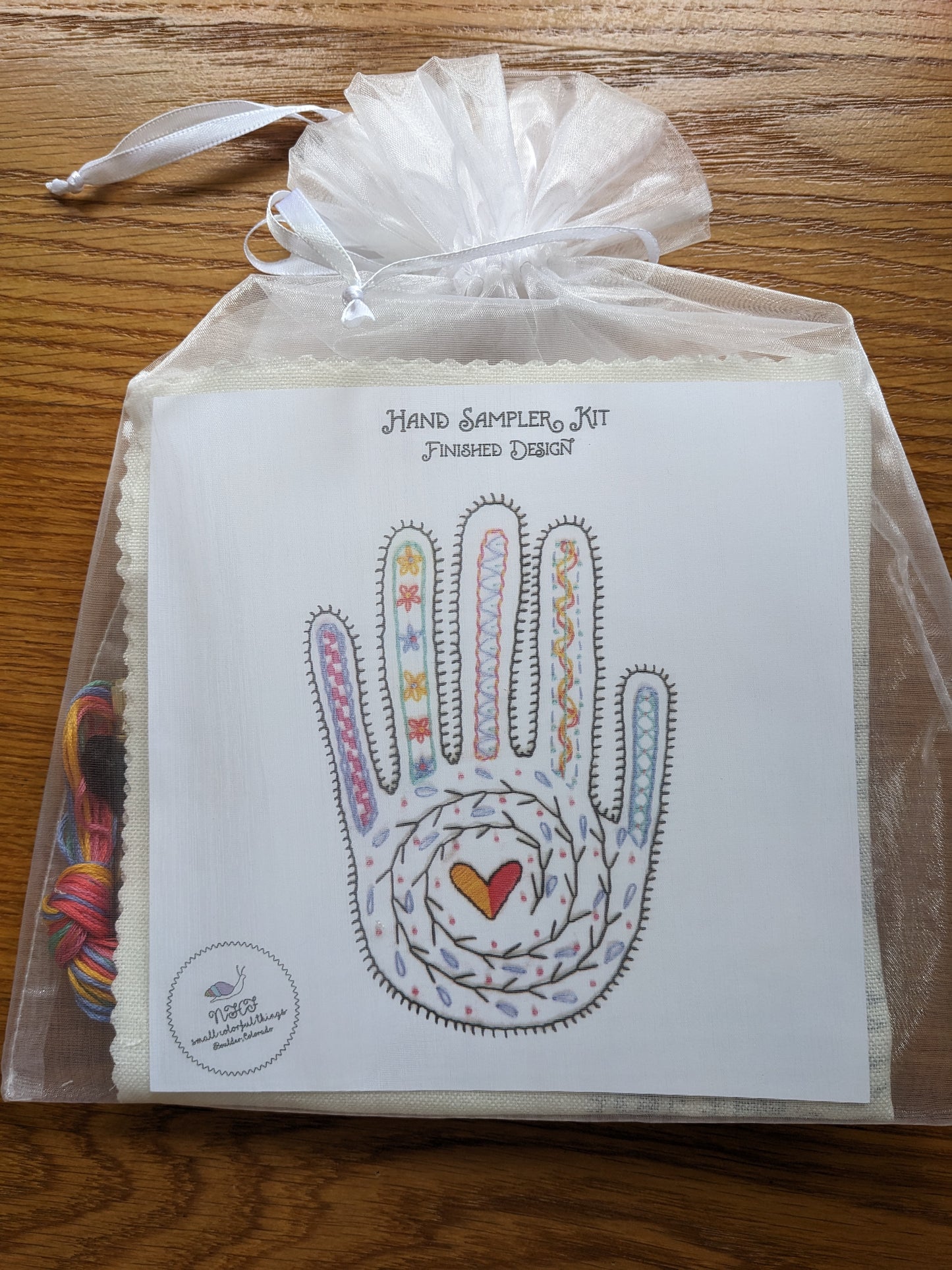 Hand Sampler Embroidery Kit