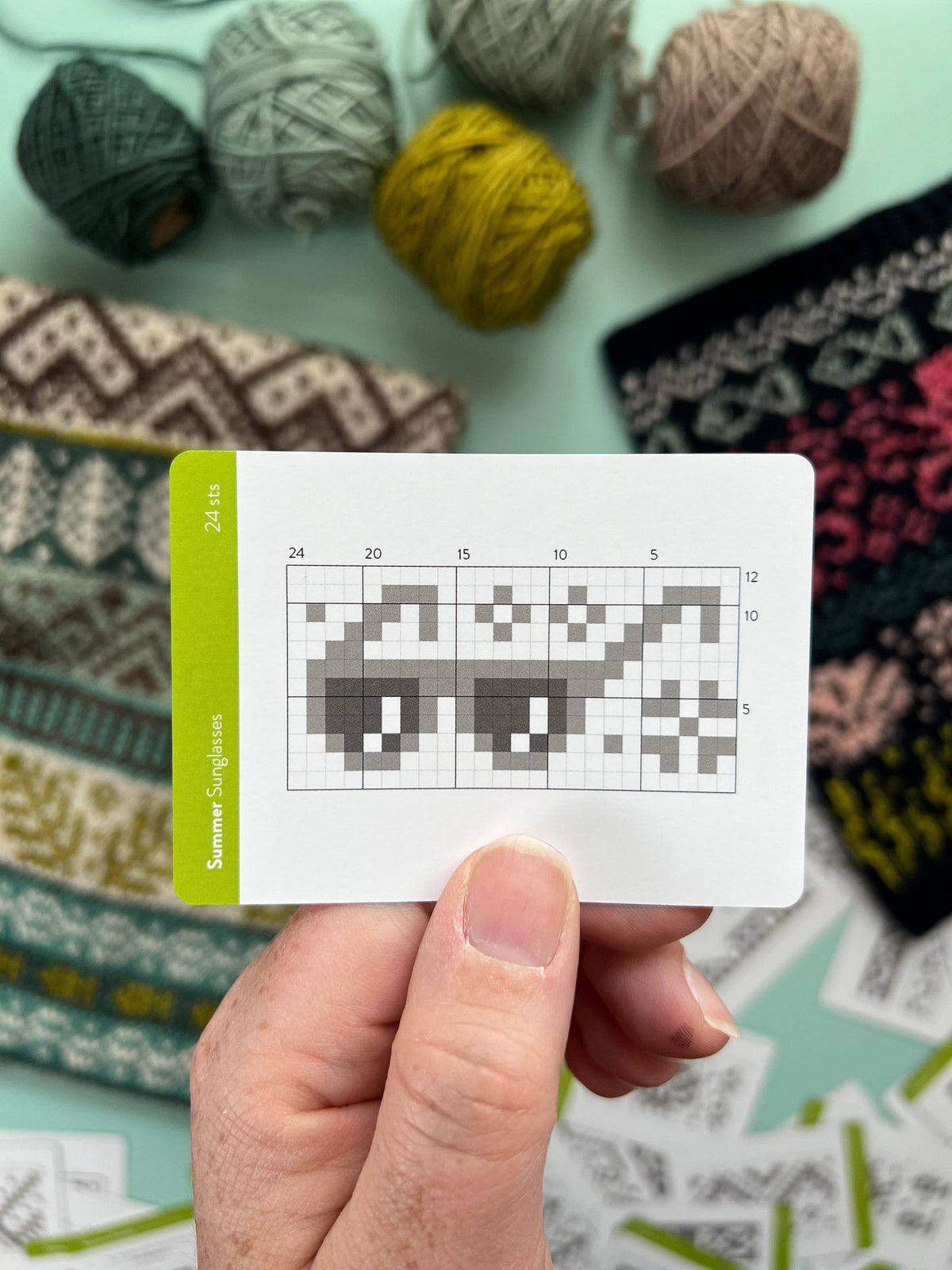 Summer Doodle Card Deck (Core Deck) by Pacific Knit Co