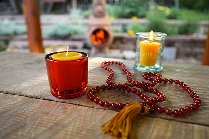 Pure Beeswax Votive Candles - Eco-Friendly Christmas Gifts