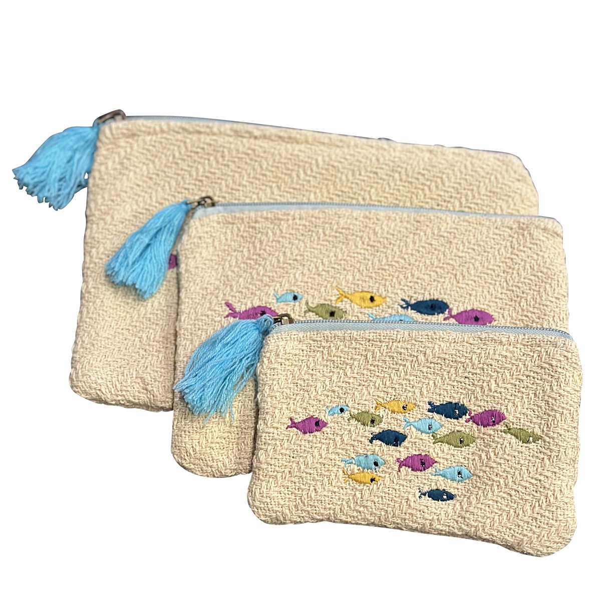 School of Fish Coin Purse Pouch