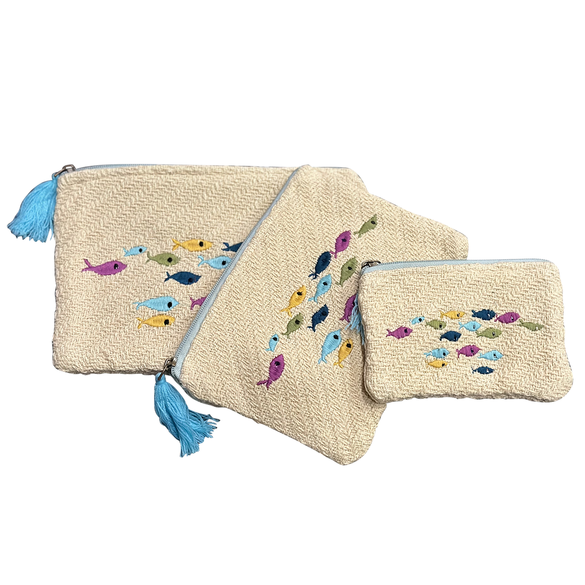 School of Fish Coin Purse Pouch