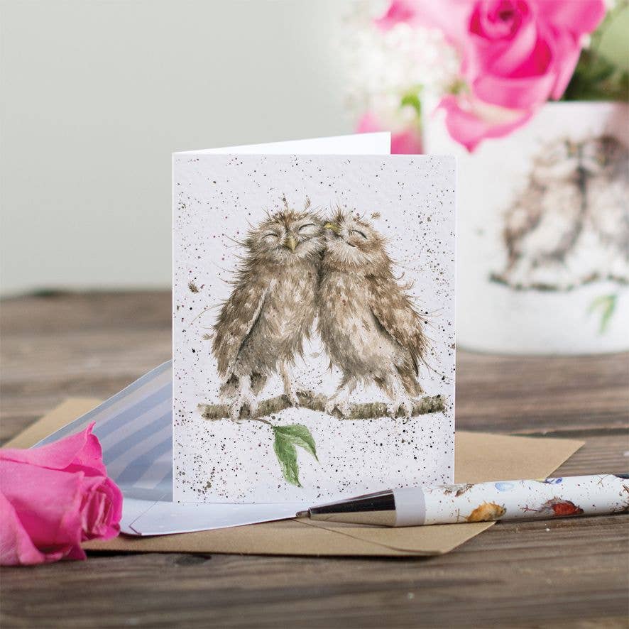 Birds Of A Feather Enclosure Card
