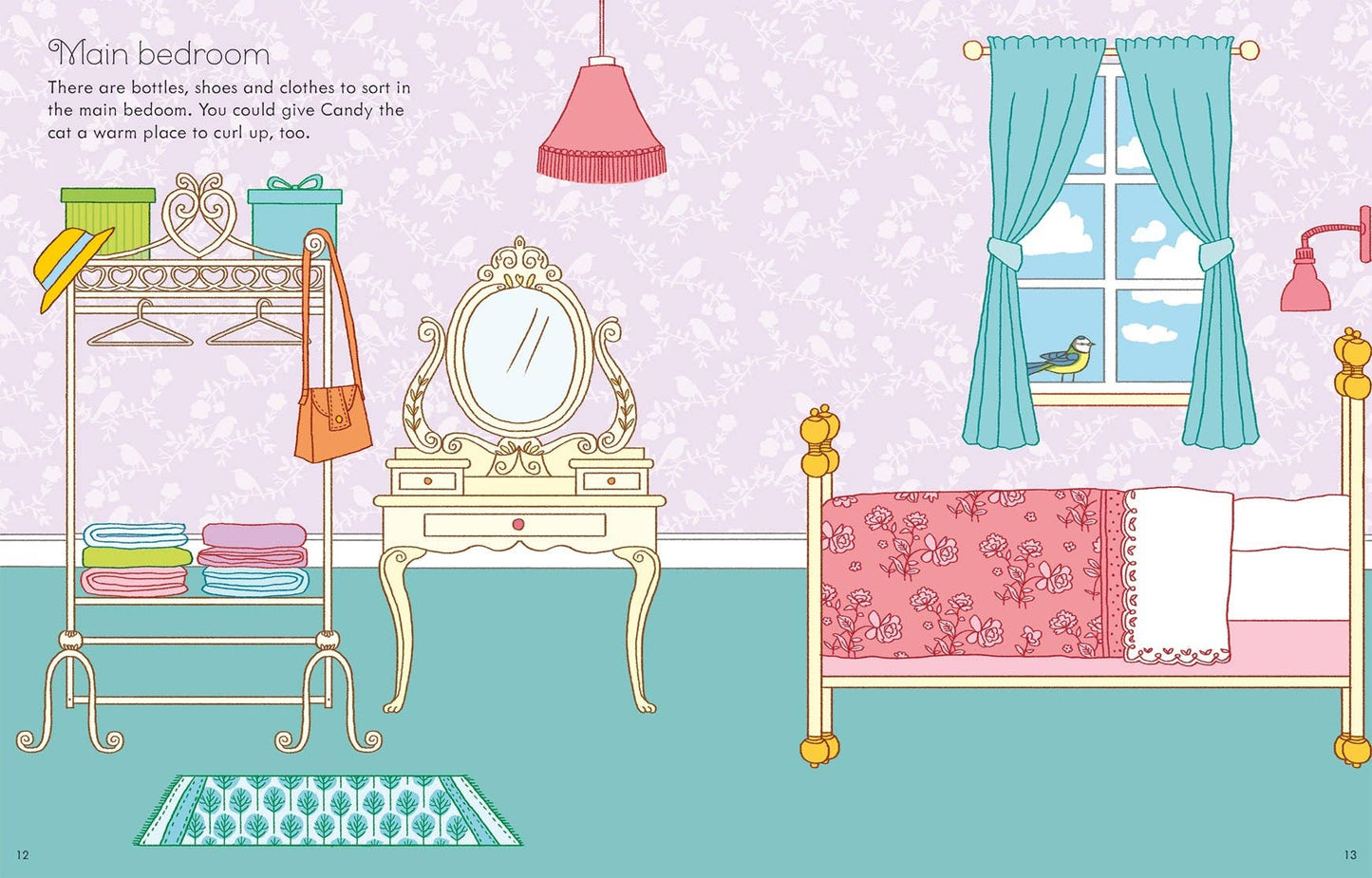 First Sticker Book Dollhouse