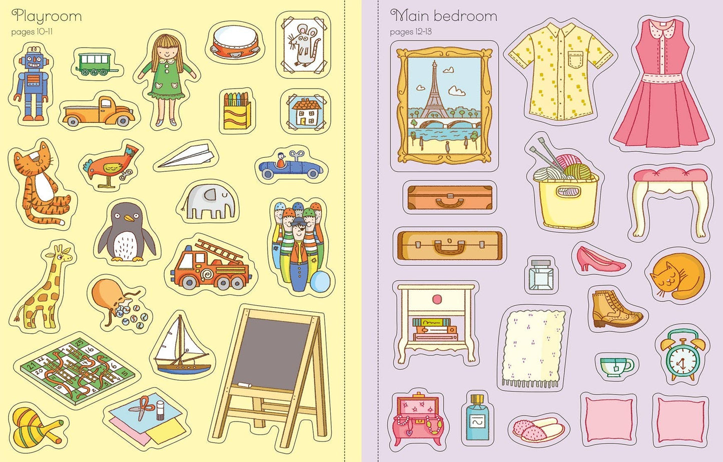 First Sticker Book Dollhouse