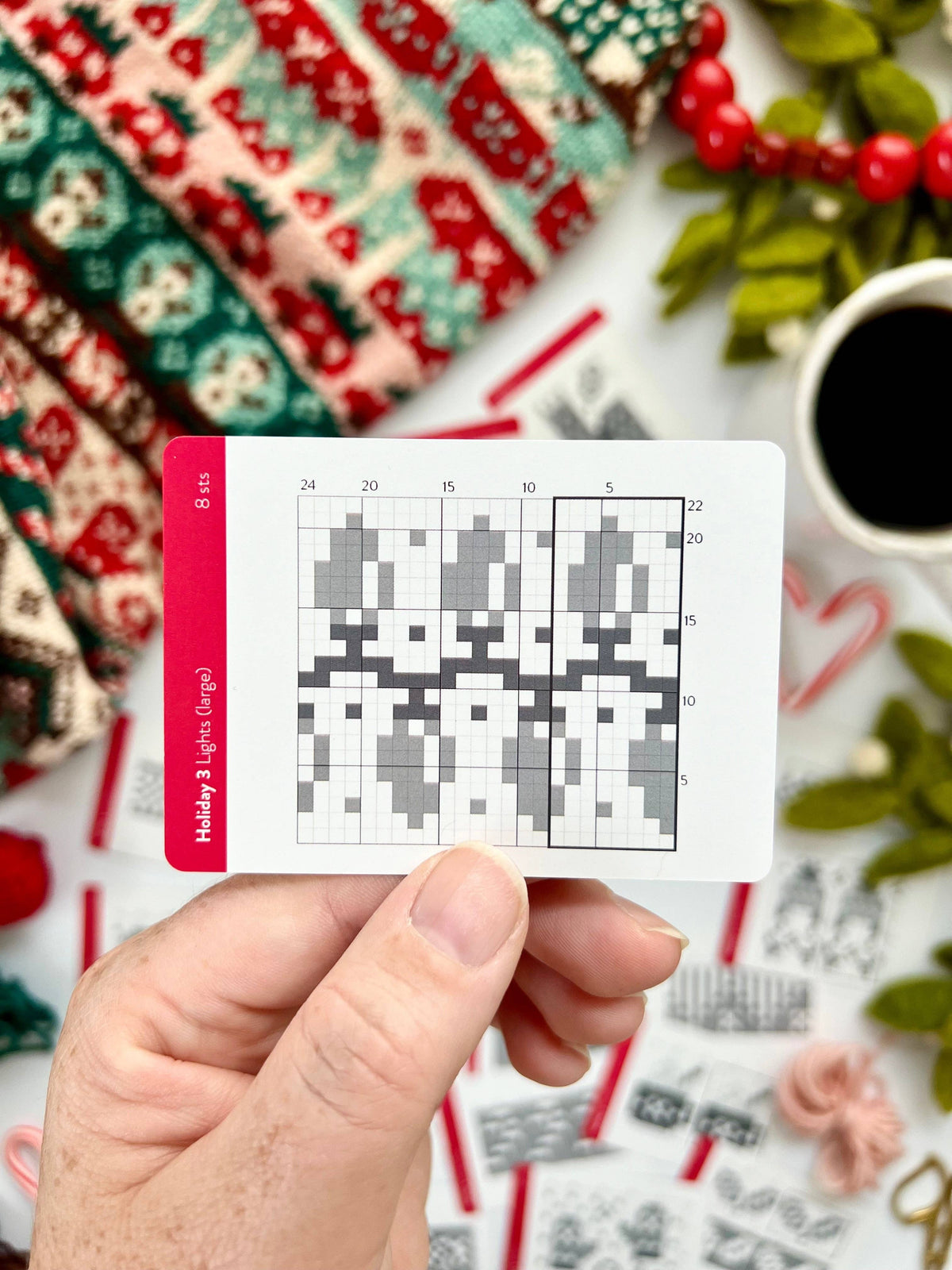 Holiday 3 Doodle Card Deck (Expansion Deck) by Pacific Knit Co
