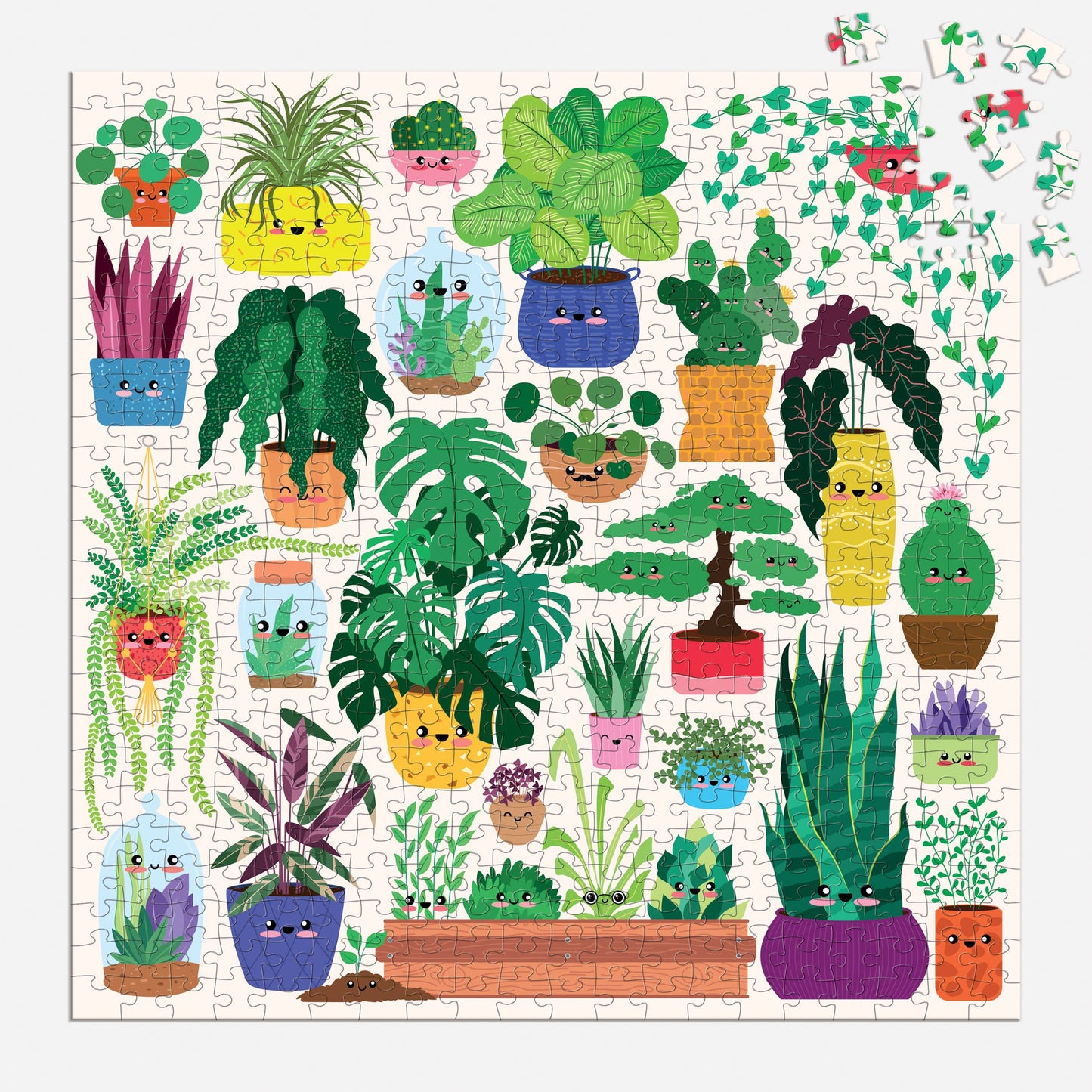 Happy Plants 500 Piece Family Puzzle