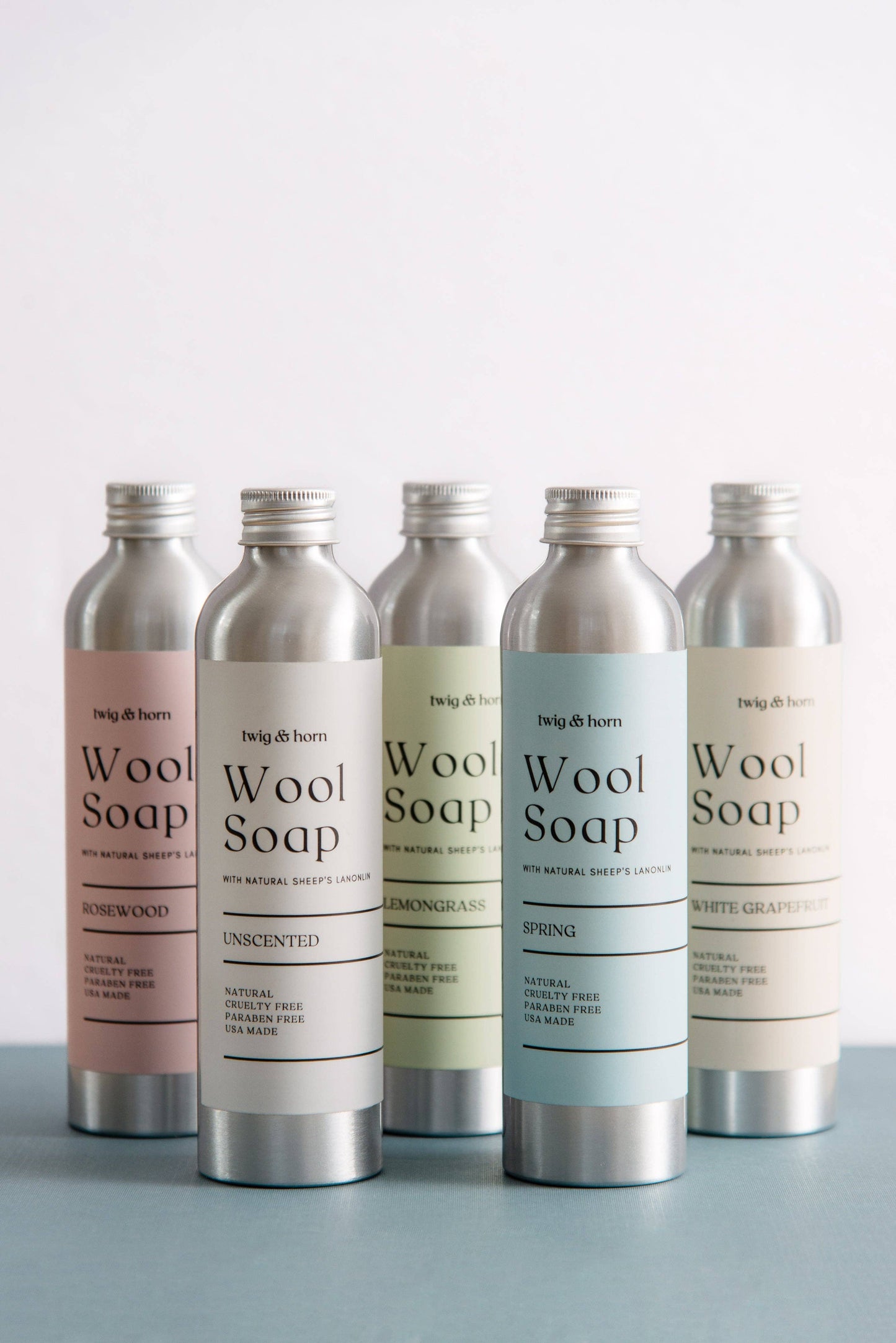 liquid lanolin wool soap: Lemongrass