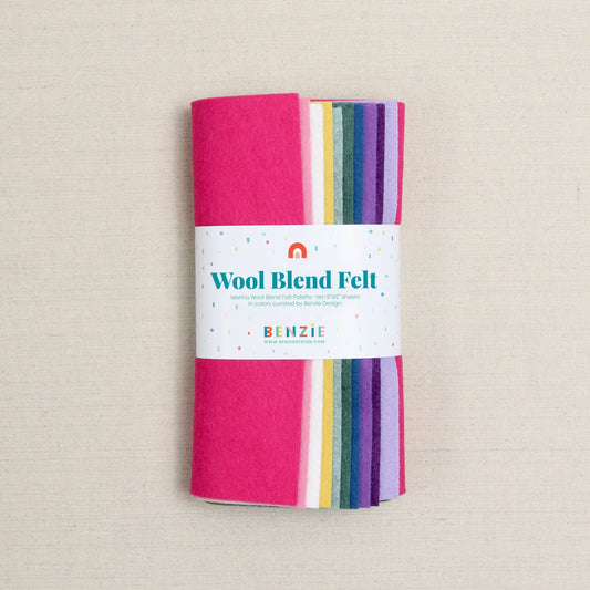 Wool Felt Sheets, Famore Flower