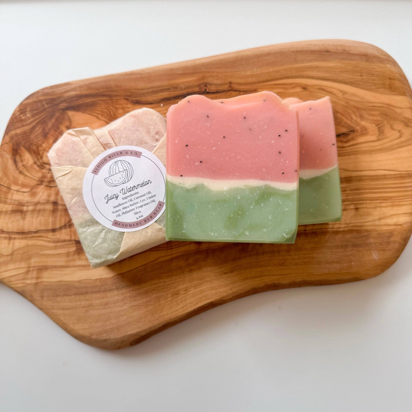 Juicy Watermelon Bar Soap [Made in House]