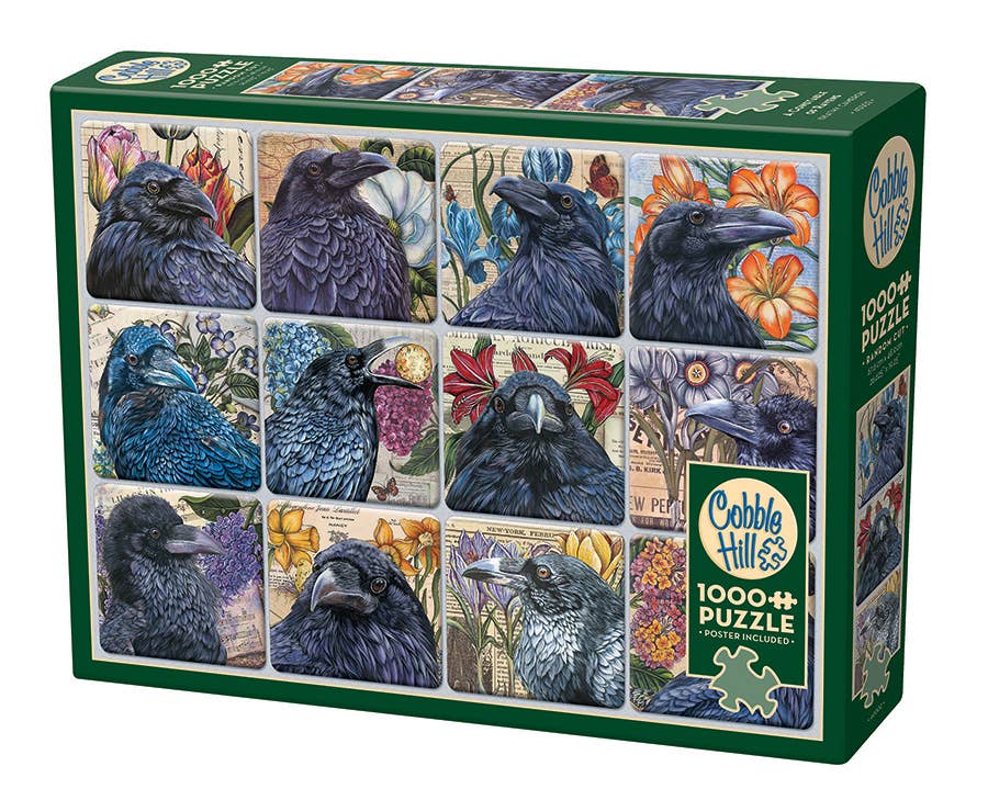 A Constable of Ravens 1000-Piece Cobble Hill Puzzle