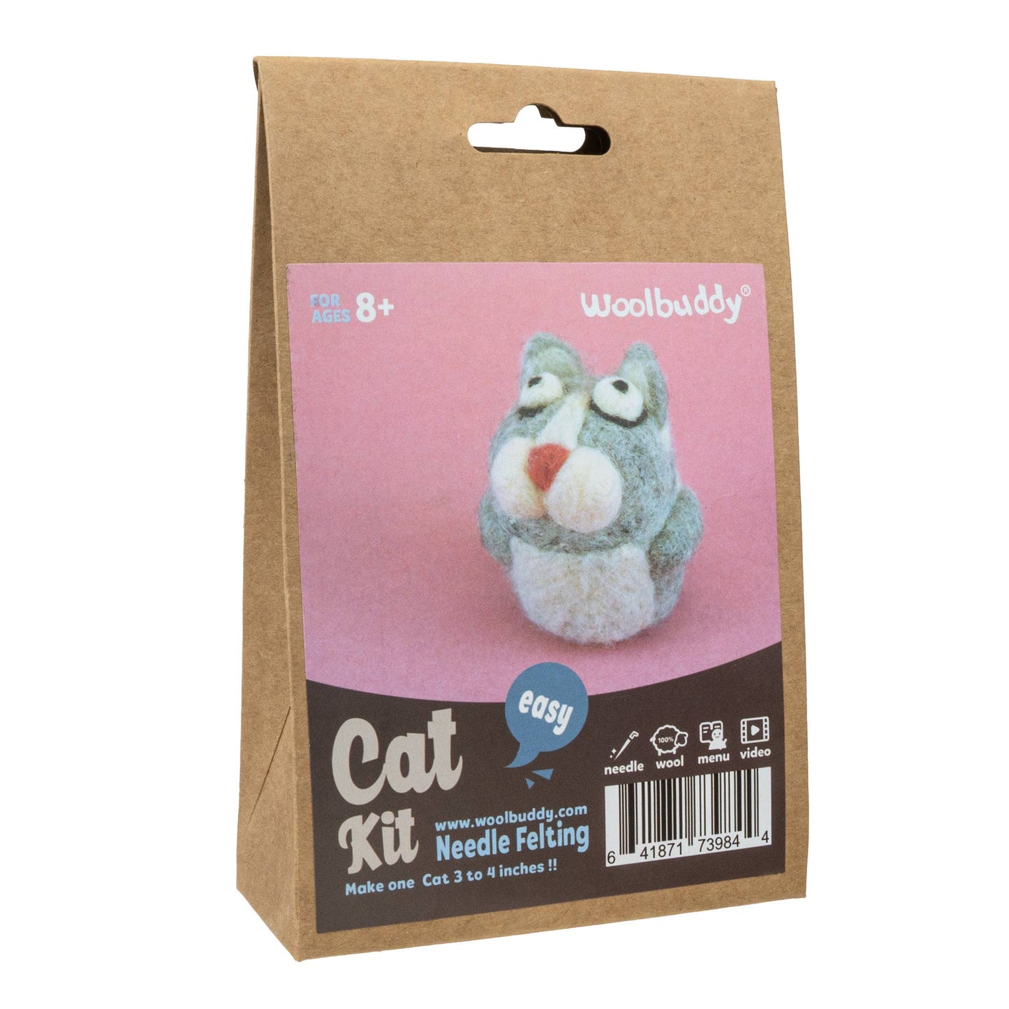 DIY Needle Felting Kit - Cat