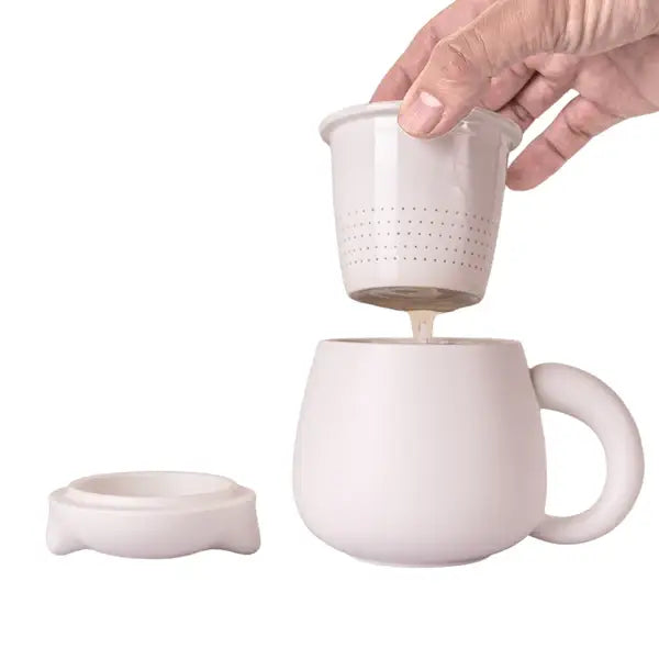 Mugs with Infuser and Lid - 13 fl.oz.