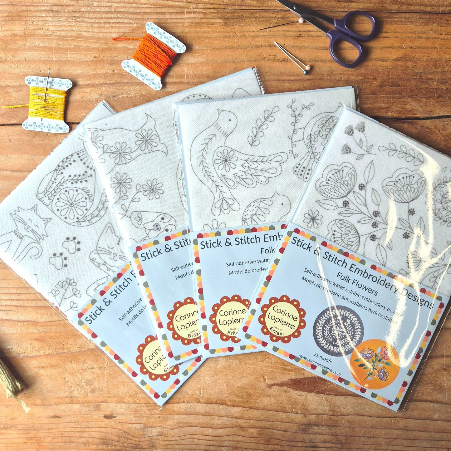 Stick and Stitch Embroidery