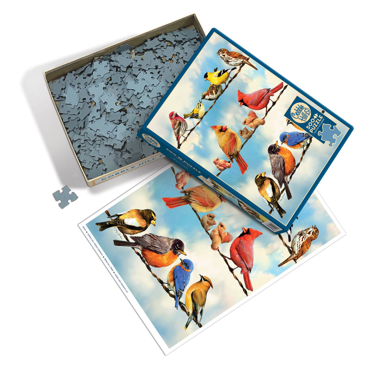 Birds on a Wire 500-Piece Cobble Hill Puzzle