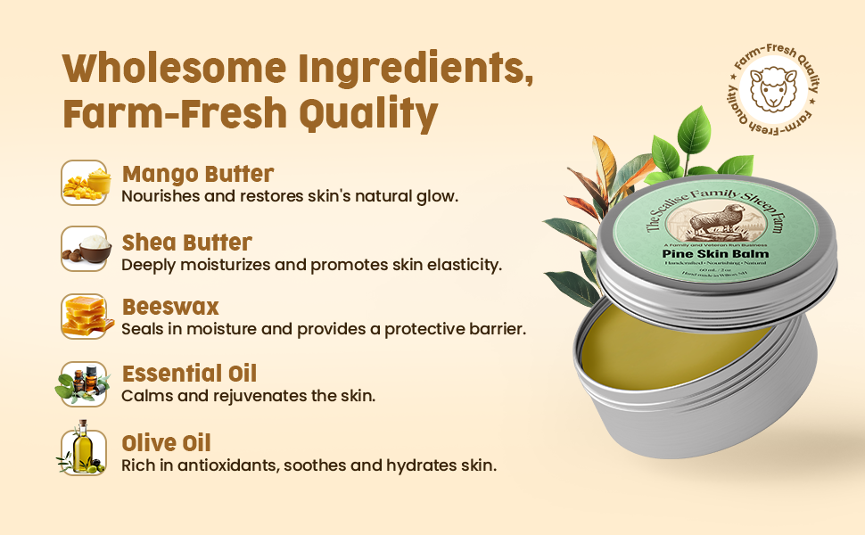 The Shepherd’s Pain Salve – Natural Herbal Muscle & Joint Balm