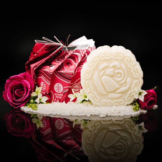 Castor Oil Shampoo Bar for Ultra-Hydrating | Chamomile Rose