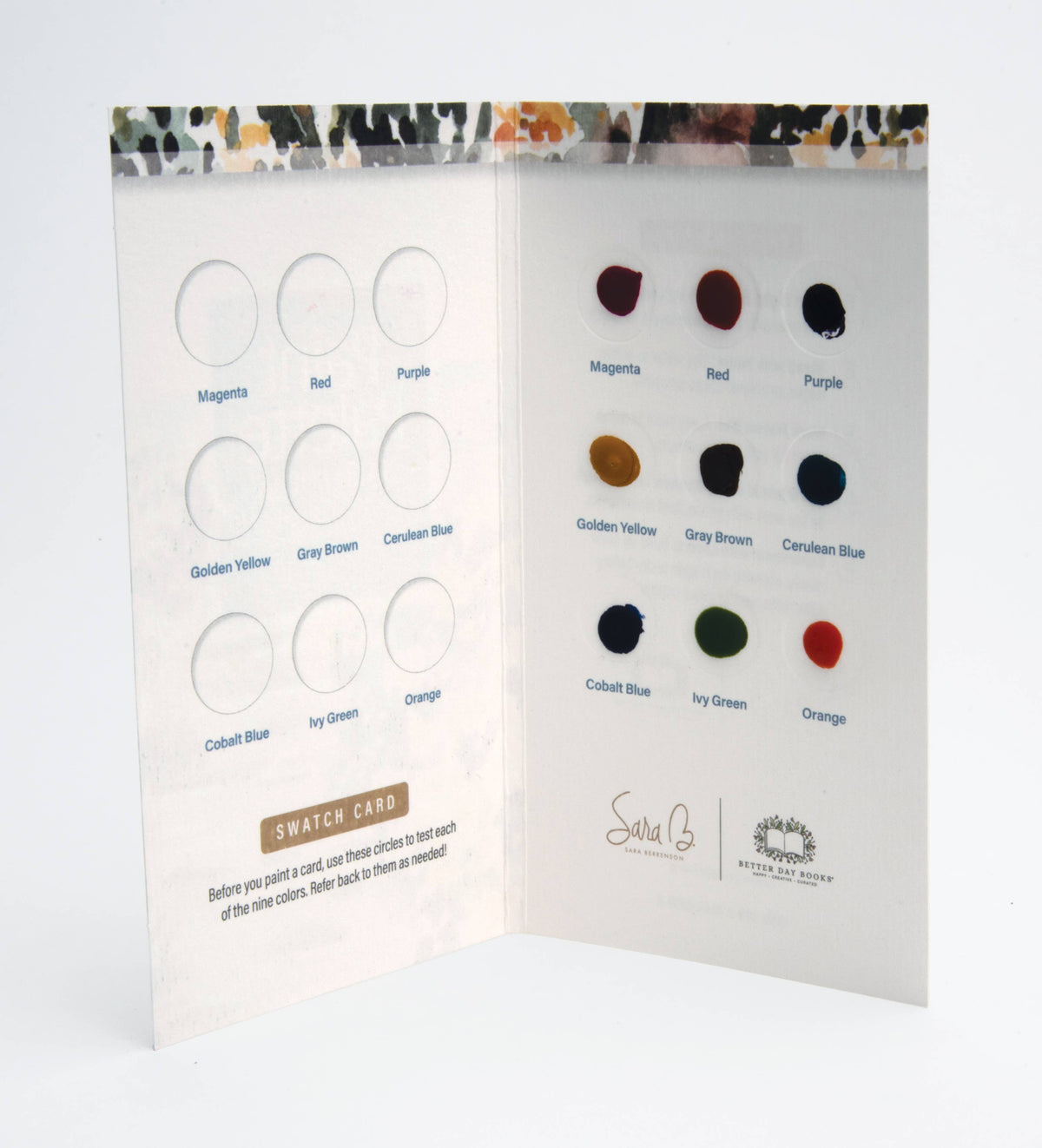 Watercolor the Easy Way Paint Palette Portfolio Coastal