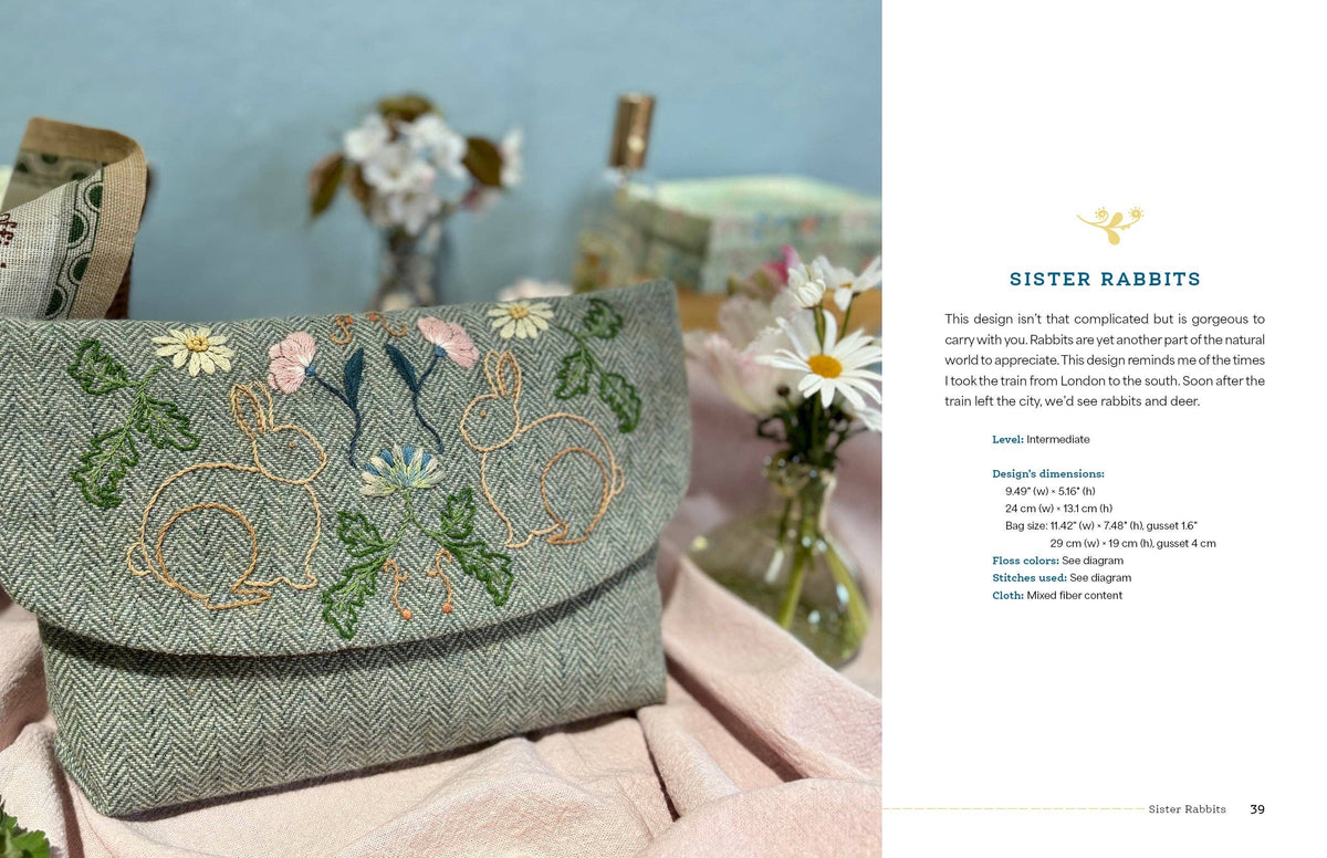 Wild Embroidery: 16 Botanical Designs