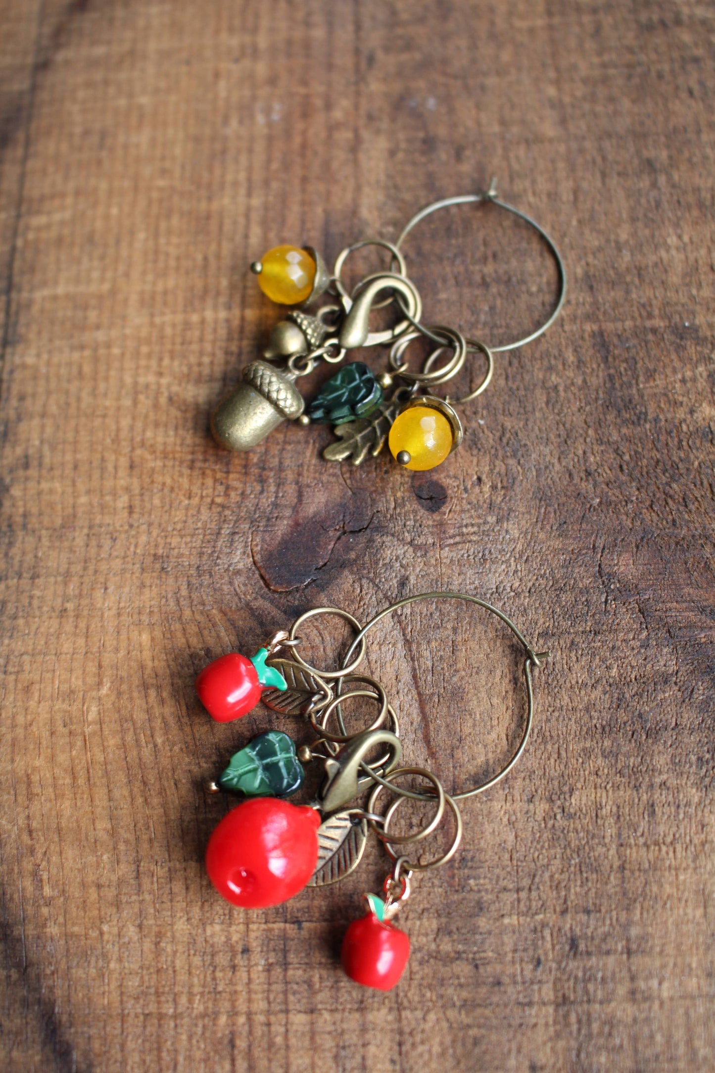 Autumn Harvest Stitch Markers