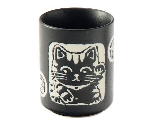 Maneki Neko Lucky Cat Yunomi Style Tea Cup