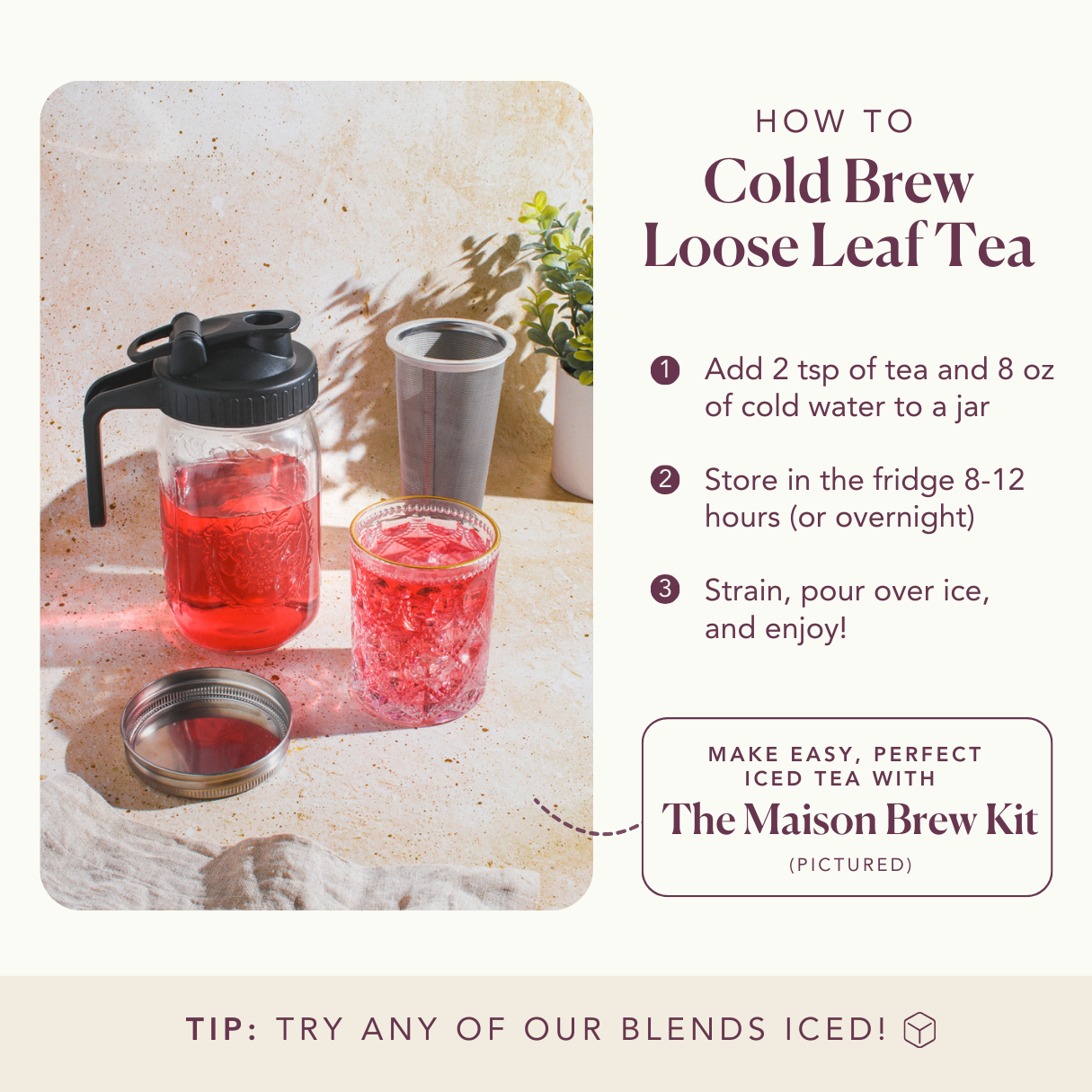 Peach Popsicle Herbal Loose Leaf Tea