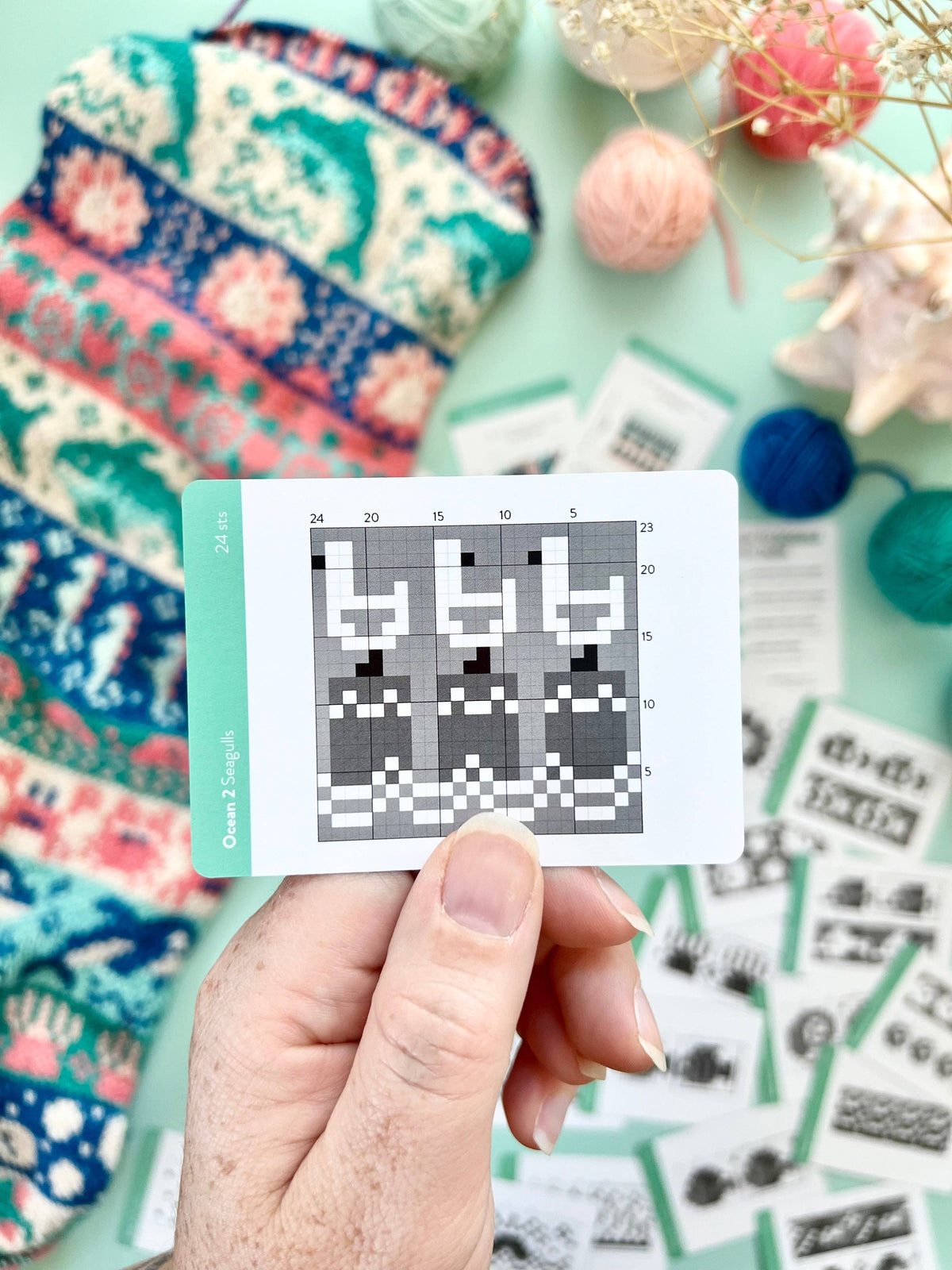 Ocean 2 Doodle Card Deck (Expansion Deck) by Pacific Knit Co